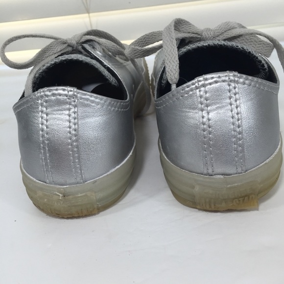 Men Converse Chuck Taylor All Star Silver Size 6 - Picture 5 of 8